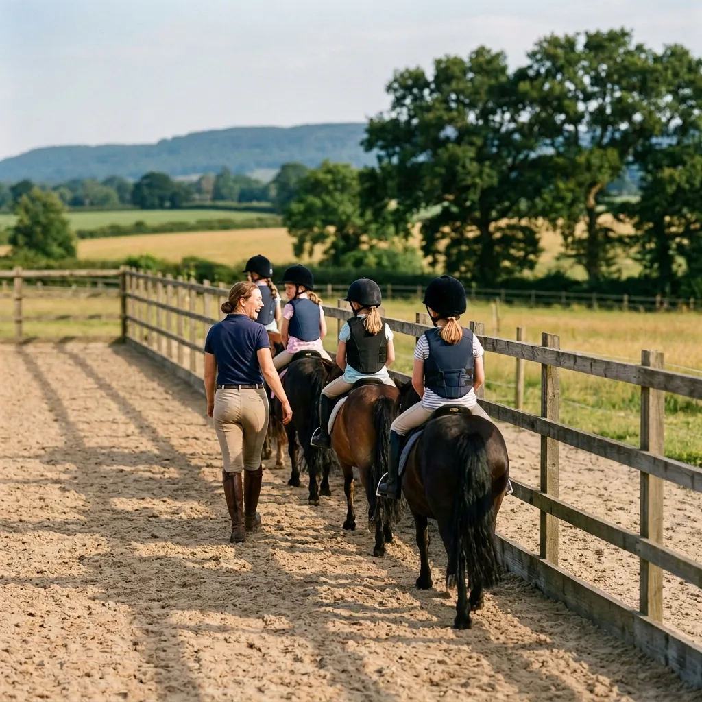 Cours de poney à Saint-Romain-de-Lerps, Ardèche